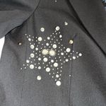 Karl Lagerfeld Karl‎ Lagerfeld Paris Studded Star Blazer Black Size 12 NWT Photo 7