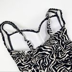 Bond Eye Australia Nip Tuck Zebra One Piece Ruched Size 8 Tan Photo 2