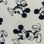 Disney  Mickey Mouse Light Weight Sweatshirt  Cream  Womens Junior Size 11/13 Lg Photo 1