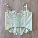 Out From Under Womens Urban Outfitters Mint Green Corset Top - XL Photo 2