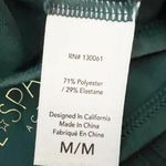 l*space L* Inhale Mesh Overlay Racerback V Neck Athletic Work Out Crop Sports Bra M Photo 2