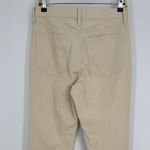 J.Crew  Corduroy Straight Pants Size 28 Ecru Neutral Classic Minimalist Everyday Photo 6