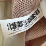 Quince  Lightweight Cotton Cashmere Link-Stitch Dolman Sweater Womens M Pink Photo 4