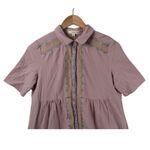 Orange Creek Mumu Dress Size Small Pink Lined w/ Pockets Embroidery Grandmacore Photo 2