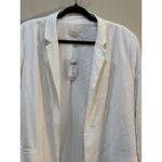 Chico's Boyfriend Duster Size 3 Ecru Off White New With Tags Open Front Blazer Photo 3