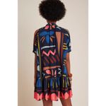 Anthropologie Corey Lynn Calter Meryl Tunic Dress multicolor geo shapes Small Photo 1