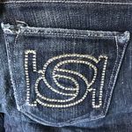 Bebe  Denim Bermuda Jean Shorts 27 Vintage 2000s 90s Photo 3