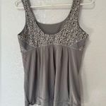 Lululemon Elevate Tank Silver Grey Floral Photo 2