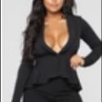 Black sexy blazer Size M Photo 1