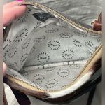 Myra Aztec Western Southwestern Hairon Leather Canvas Crossbody Bag Purse NWOT Orange Photo 9
