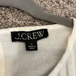 J.Crew Lace-trim puff-sleeve T-shirt in white nwt Photo 4