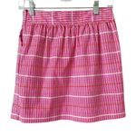 Vineyard Vines Pink Whale Stripe Preppy Mini Skirt Womens Size 0 Barbie Nautical Photo 1