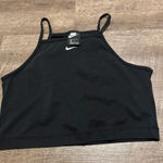 Nike  Black Cropped Tank Top Photo 0