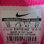 Nike  Women's Golf White and Pink shoes 10 Photo 1