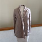 Neiman Marcus  Beige Cashmere Knit cardigan medium Photo 1