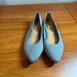Cynthia Rowley  Chelsea Knit Pointed Toe Flat Ballet Grey Blue Comfort Casual 8.5 Photo 1