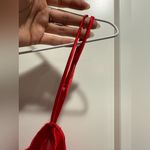 Victoria's Secret Vintage Victoria Secret Bodysuit Red‎ Gold Label Teddy Snap Crotch Size M Photo 4