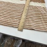 Maeve Dress Womens X Small Tan White‎ Haven Stripe Shift Cotton Anthropologie Size XS Photo 7