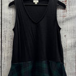J. Crew Black Drapey V Photo 0