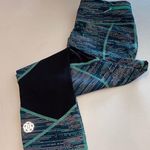 Lululemon Seawheeze Blue, Teal, Black leggings Photo 0