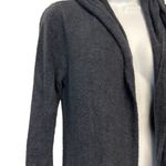 Barefoot Dreams Coastal Hooded Sweater Hoodie Stripe Pockets Cozy Chic Photo 7