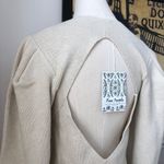 Free People NWT Saffron Open Back Sweater $128 S Photo 7