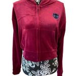 Marvel Black Panther Wakanda Forever Velour Full Zip Hoodie Sweatshirt Soft Photo 0