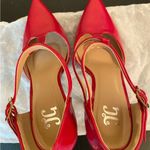 JG Women's Red Pointed Toe Heels Photo 11