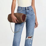 DL1961 Blue Women's Jeans Emily straight ultra high rise vintage 31 Photo 0