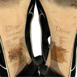 Christian Dior Wave Cutout Suede Sandals size 39.5 Black Photo 10