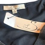 Le Serein Calais Smocked Mesh Long Sleeve Top Shirt Blouse Metallic Small NWT Gray Photo 5