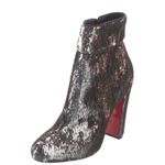 Christian Louboutin • Multicolor Sequin Party Boot Sz 38.5 Photo 1