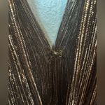 Sabina Musayev Helena Dress in Bronze Metallic Maxi Tiered Maxi Dress Size L Gold Size L Photo 7