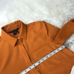 Armani Exchange A/X Mustard Color High-low Shirt Dress Photo 5