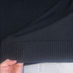 Eileen Fisher  Black Side Tie Sweater Tunic Size XL Photo 8