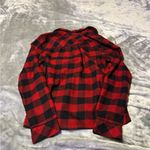 Abercrombie & Fitch  Red and Black Plaid Pajama Top Photo 1