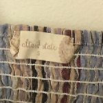 Altar'd State  Ellery Top Blue Peach Multi Striped Tie Strap Peplum Tank Blouse S Photo 5