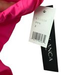 La Blanca  Island Goddess Solid Pink Square Neck One Piece Swimsuit Size 2 Photo 7