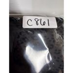 Torrid  Sports Bra Happy Camper Gray Black Leopard 5X Criss Cross Back Zip‎ Front Photo 8