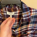 Lucky Brand Bungalow plaid flannel shirt button down Photo 4