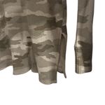 American Eagle  Women's Camo Long Sleeve Waffle Knit Thermal Top M Photo 3