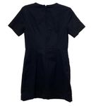 Michael Kors Michael Black Cotton Short Sleeve Dress Womens 6 Photo 4