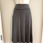 Solemio Like new gray  stretchy comfortable skirt. Photo 0