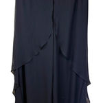 Addison Evenings Size Large Flowy Black Wide Leg Pant Formal Dressy‎ Wear Photo 0