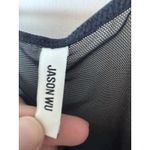 Jason Wu  Womens Black Adjustable Snap Gusset Thong Back Intimates Bodysuit S NWT Photo 8