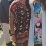 Charming Charlie Pattern mini dress Photo 1