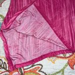 Sami & Jo  size medium womens fuchsia short sleeve blouse lightweight stretchy Photo 4