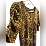 Generation Love  Tiffany shift T-shirt leopard dress Photo 2