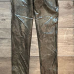 Spanx Leather  Faux Olive Leggings Photo 0