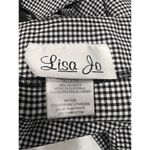 Lisa Jo‎ Size 7/8 Vintage Top And Pants Outfit Black & Gray Photo 2